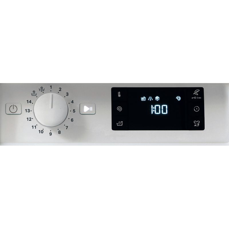 Hotpoint_Ariston Lavabiancheria Da incasso BI WMHG 81284 EU Bianco Carica frontale C Control panel