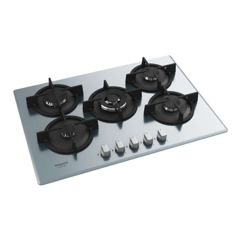 Hotpoint_Ariston-Piano-cottura-HAGD-72S-SL-Argento-GAS-Perspective