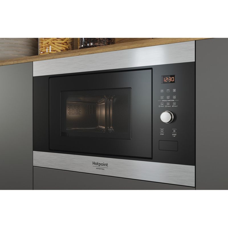 Microonde da incasso Hotpoint MF25G IX HA - Hotpoint IT