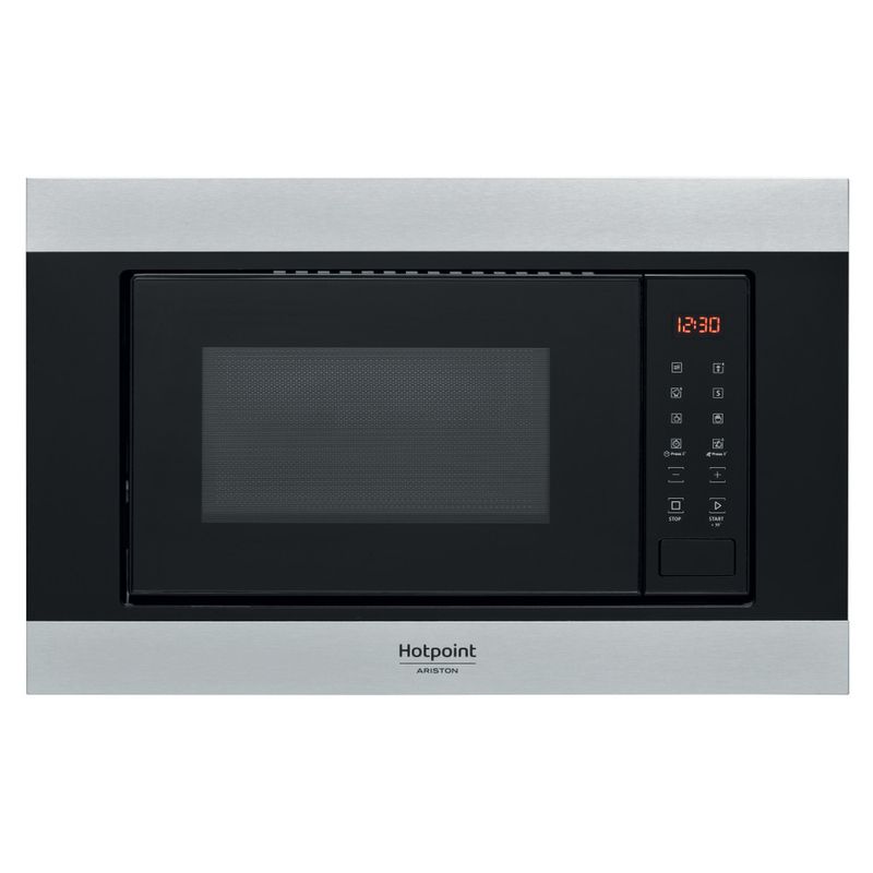 Microonde da incasso Hotpoint: colore acciaio inox, - MN 312 IX HA