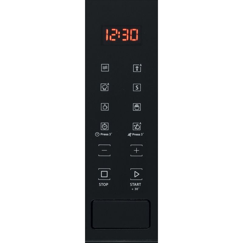 Hotpoint_Ariston-Microonde-Da-incasso-MF20S-IX-HA-Inox-Elettronico-20-Solo-microonde-800-Control-panel