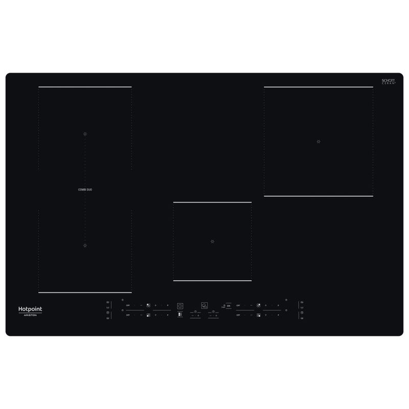 Hotpoint_Ariston Piano cottura HB 0577B NE Nero Induction vitroceramic Frontal