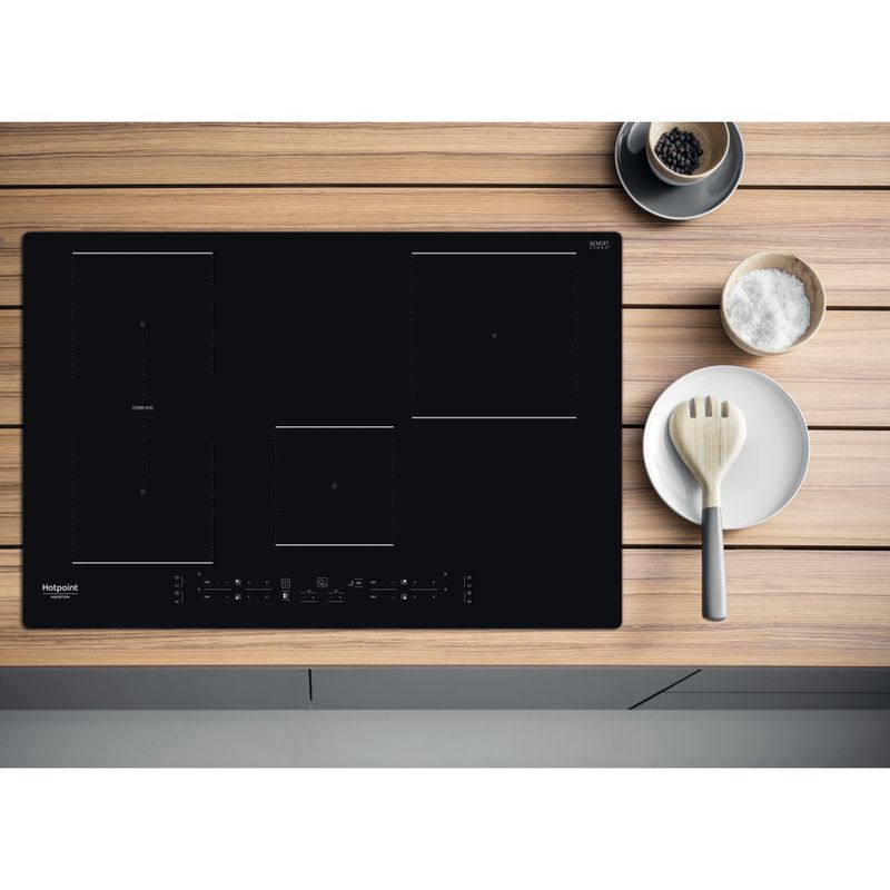 Hotpoint_Ariston Piano cottura HB 0577B NE Nero Induction vitroceramic Lifestyle frontal