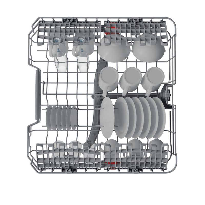 Hotpoint_Ariston Lavastoviglie Da incasso HIC 3C26N WF Totalmente integrato E Rack