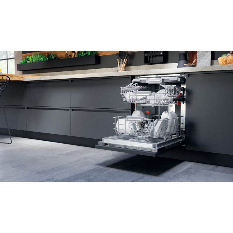 Hotpoint_Ariston Lavastoviglie Da incasso HIS 7030 WEL Totalmente integrato D Lifestyle perspective open