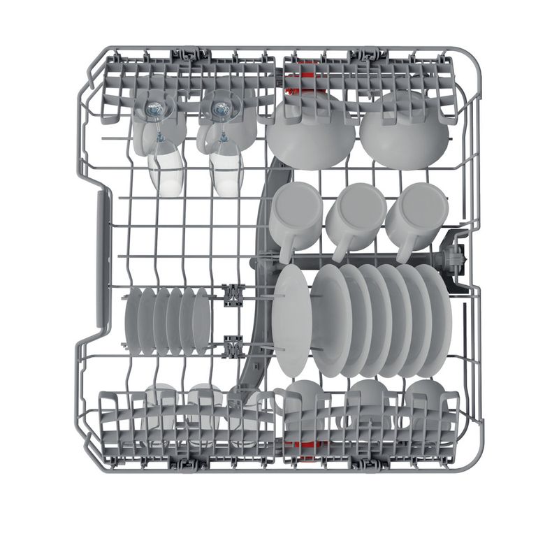 Hotpoint_Ariston Lavastoviglie Da incasso HIS 7030 WEL Totalmente integrato D Rack