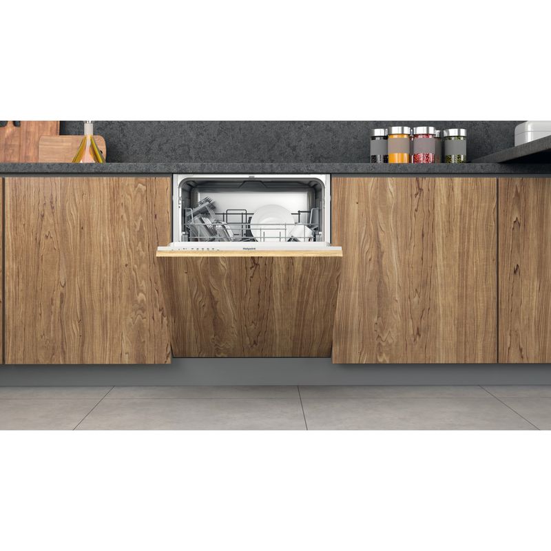Hotpoint_Ariston Lavastoviglie Da incasso HIS 3010 Totalmente integrato F Lifestyle frontal open