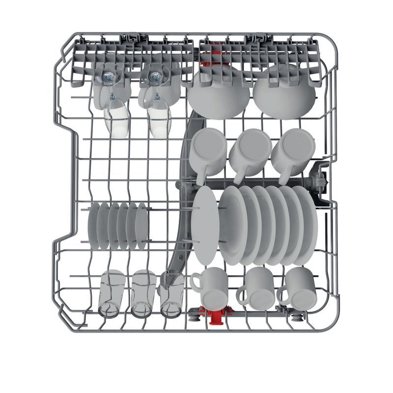 Hotpoint_Ariston Lavastoviglie Da incasso HB 4010 B Semi-integrato F Rack