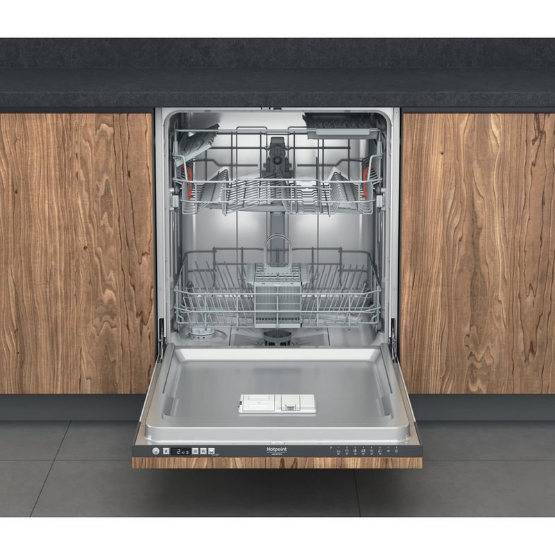 Hotpoint_Ariston Lavastoviglie Da incasso HI 5010 C Totalmente integrato F Frontal open