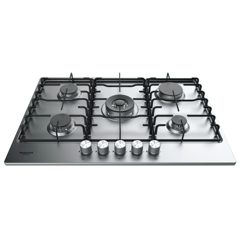 Hotpoint_Ariston Piano cottura PPH 75P D/IX Inox GAS Perspective
