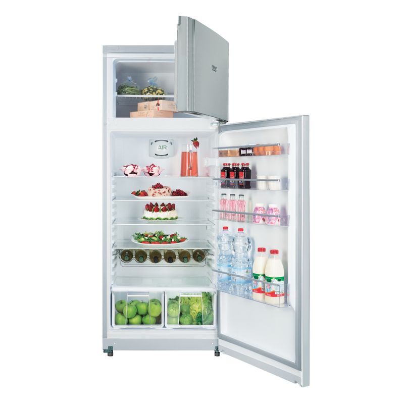 Hotpoint_Ariston-Combinazione-Frigorifero-Congelatore-Libera-installazione-ENTM-182A0-VW-1-Silver-lucido-2-porte-Frontal-open