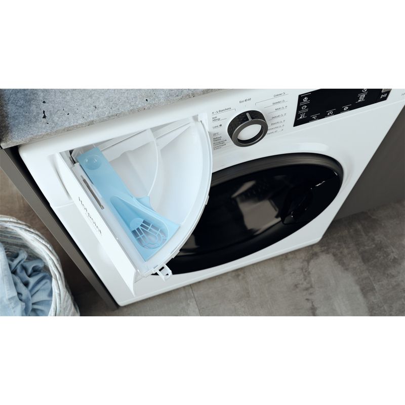 Hotpoint_Ariston Lavabiancheria Libera installazione NWBT 1045 WDAD IT N Bianco Carica frontale B Drawer