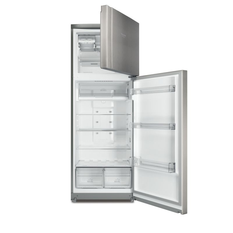 Hotpoint_Ariston-Combinazione-Frigorifero-Congelatore-Libera-installazione-ENXTM-18322-X-F-1-Inox-2-porte-Frontal-open