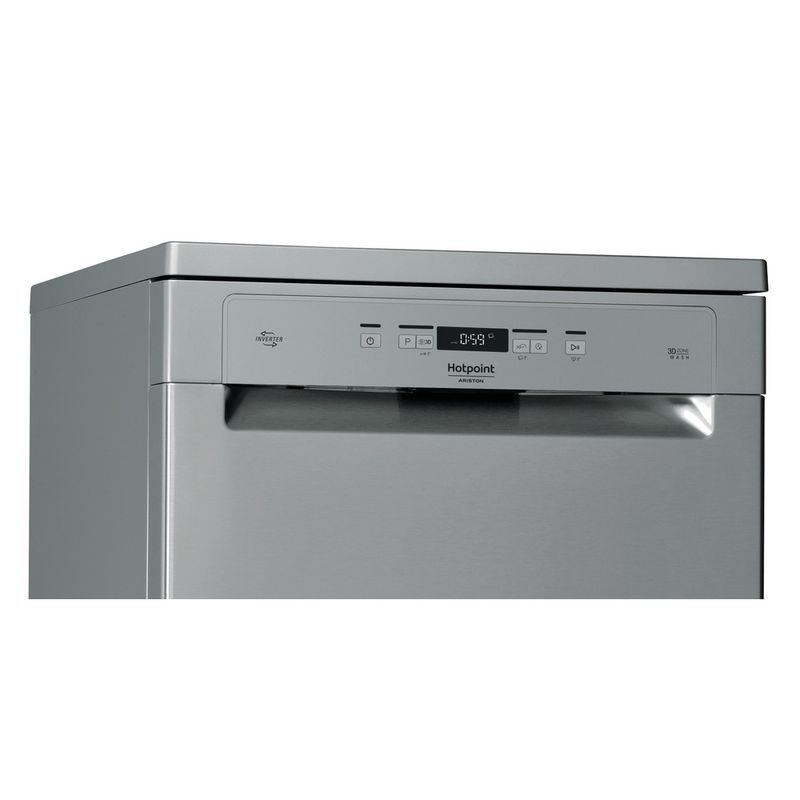 Hotpoint_Ariston Lavastoviglie Libera installazione HFC 3C26 CW X Libera installazione E Control panel