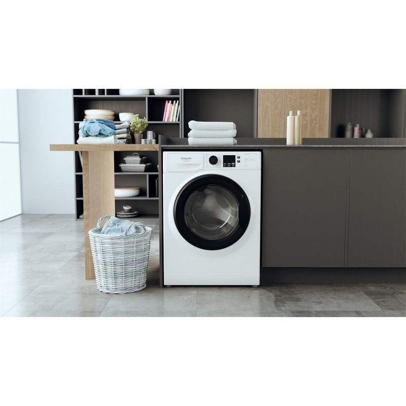 Hotpoint_Ariston Lavabiancheria Libera installazione NF923WK IT N Bianco Carica frontale D Lifestyle frontal