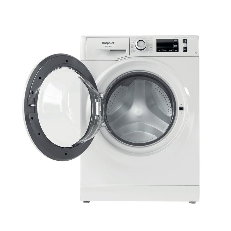 Hotpoint_Ariston Lavabiancheria Libera installazione EU NR328G WW IT N Bianco Carica frontale D Frontal open