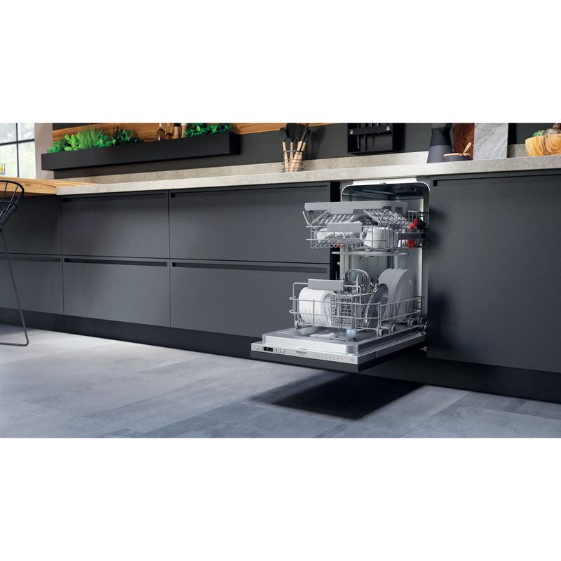 Hotpoint_Ariston Lavastoviglie Da incasso HSIC 3T127 C Totalmente integrato E Lifestyle perspective open