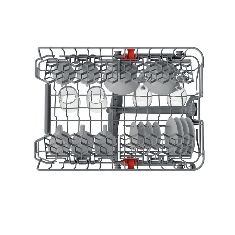 Hotpoint_Ariston Lavastoviglie Da incasso HSIC 3T127 C Totalmente integrato E Rack