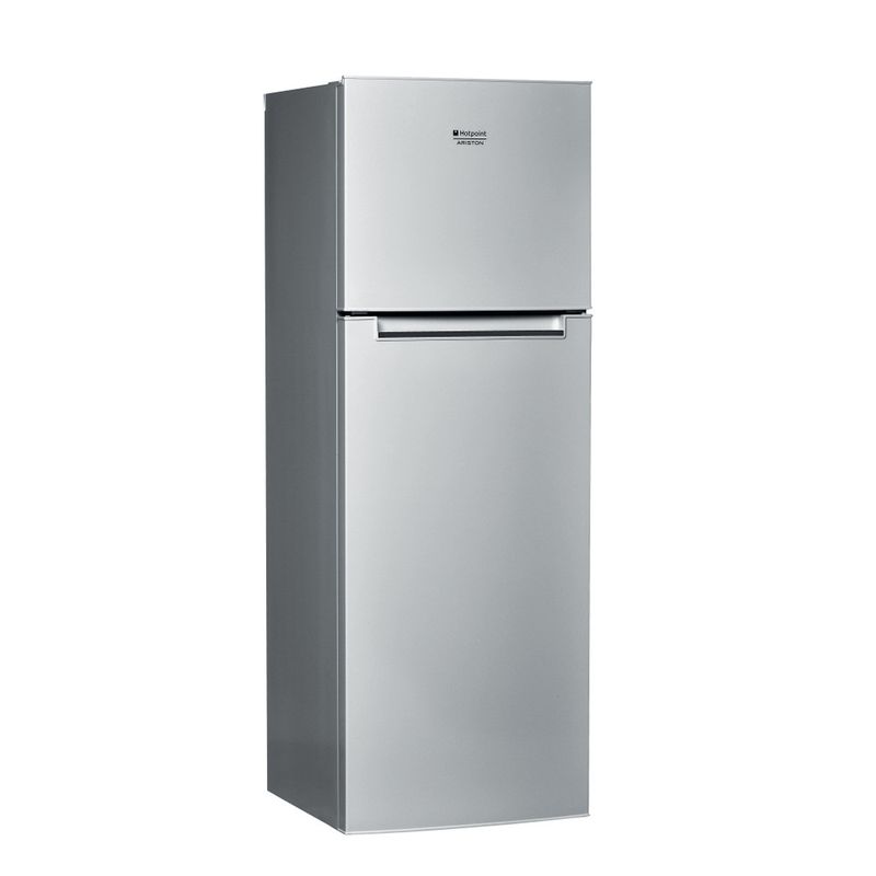 Hotpoint_Ariston-Combinazione-Frigorifero-Congelatore-Libera-installazione-HTM-1720-V-Argento-2-porte-Perspective