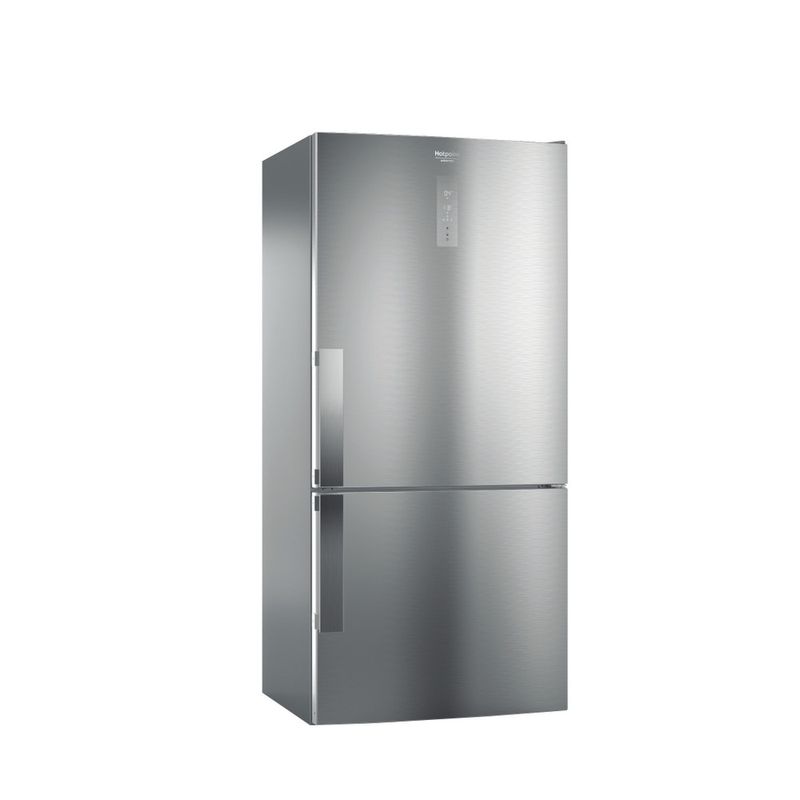 Hotpoint_Ariston-Combinazione-Frigorifero-Congelatore-Libera-installazione-HA84BE-72-XO3-2-Inox-2-porte-Perspective