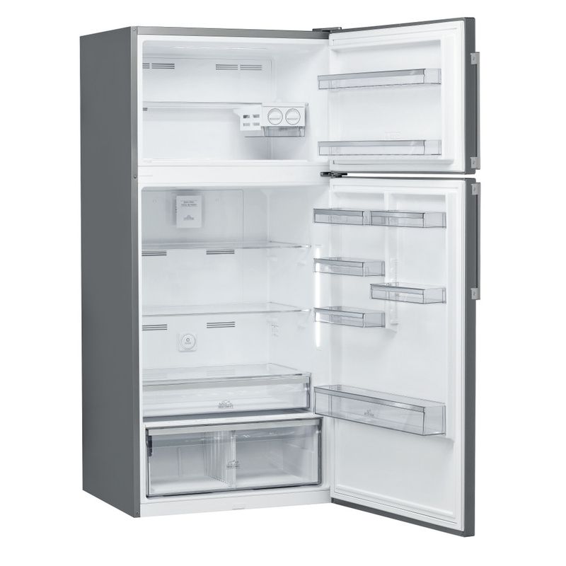 Hotpoint_Ariston-Combinazione-Frigorifero-Congelatore-Libera-installazione-HA84TE-72-XO3-2-Inox-2-porte-Perspective-open