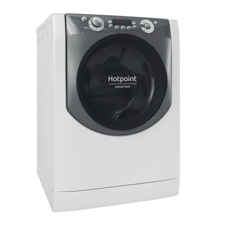 Hotpoint_Ariston Lavasciugabiancheria Libera installazione AQD972F 697 EU N Bianco Carica frontale Perspective