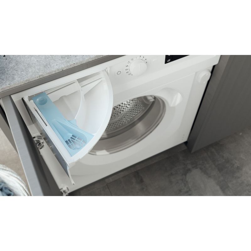 Hotpoint_Ariston Lavabiancheria Da incasso BI WMHG 71483 EU N Bianco Carica frontale D Drawer