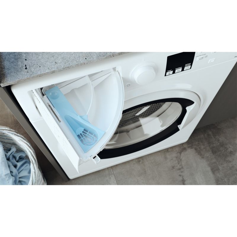 Hotpoint_Ariston Lavabiancheria Libera installazione RSSF 621 W IT N Bianco Carica frontale F Drawer