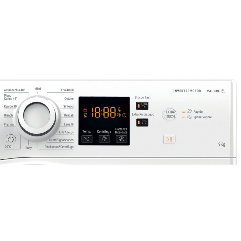 Hotpoint_Ariston-Lavabiancheria-Libera-installazione-NF95W-IT-N-Bianco-Carica-frontale-B-Control-panel