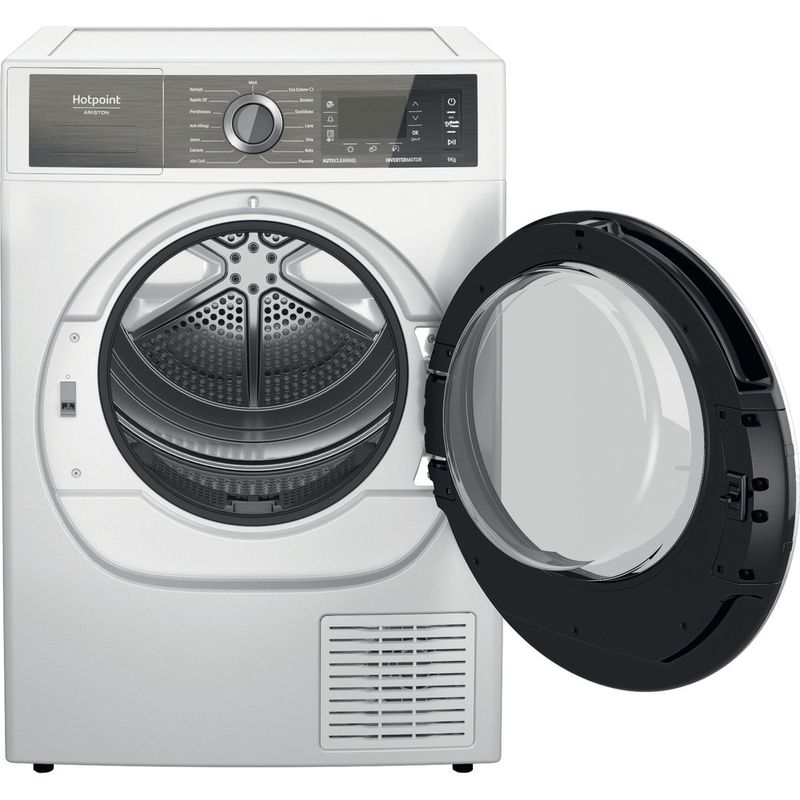 Hotpoint_Ariston-Asciugabiancheria-H8-D94WB-IT-Bianco-Frontal-open