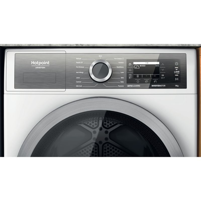 Hotpoint_Ariston Asciugabiancheria H8 D94WB IT Bianco Lifestyle control panel