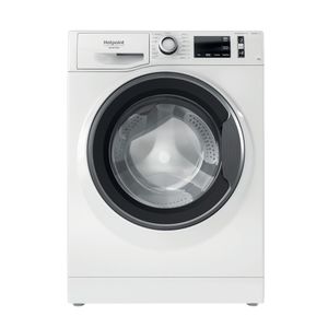 Lavatrice a libera installazione a carica frontale Hotpoint: 8,0 kg,  - NR648GWSA IT