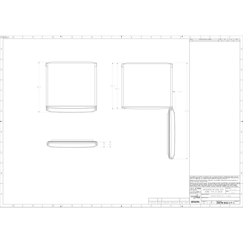 Hotpoint_Ariston-Combinazione-Frigorifero-Congelatore-Libera-installazione-ENXTM-18322-X-F-1-Inox-2-porte-Technical-drawing