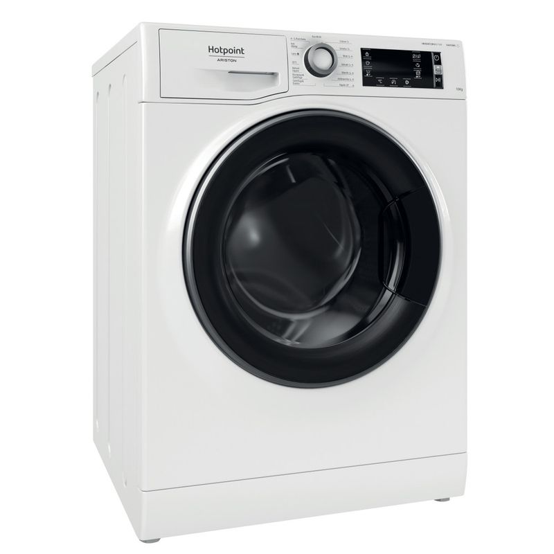 Hotpoint_Ariston Lavabiancheria Libera installazione NBT 1046 WDA IT Bianco Carica frontale A Perspective