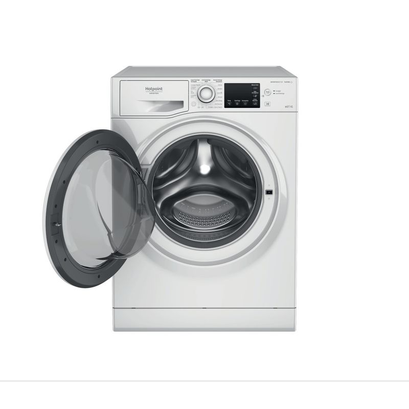 Hotpoint_Ariston Lavasciugabiancheria Libera installazione NDB 10725 WA IT Bianco Carica frontale Frontal open