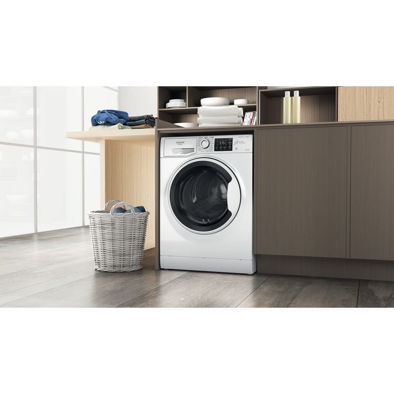 Hotpoint_Ariston Lavasciugabiancheria Libera installazione NDB 10725 WA IT Bianco Carica frontale Lifestyle perspective