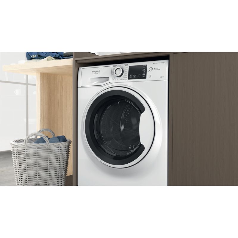 Hotpoint_Ariston Lavasciugabiancheria Libera installazione NDB 10725 WA IT Bianco Carica frontale Lifestyle detail