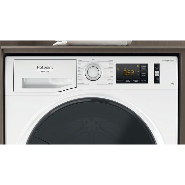 Hotpoint_Ariston Asciugabiancheria NTS M11 9X3E IT Bianco Control panel