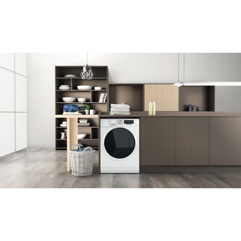Hotpoint_Ariston Lavasciugabiancheria Libera installazione NDD 11726 DA IT Bianco Carica frontale Lifestyle frontal