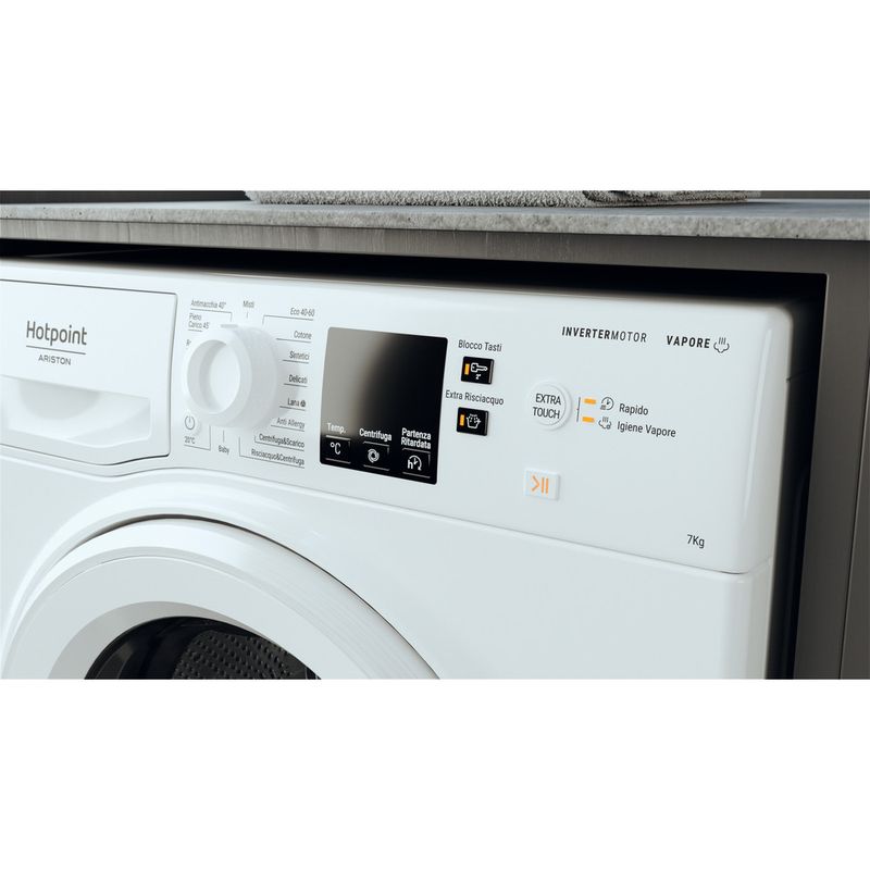 Lavatrice a libera installazione Hotpoint NFR527W IT - Hotpoint IT