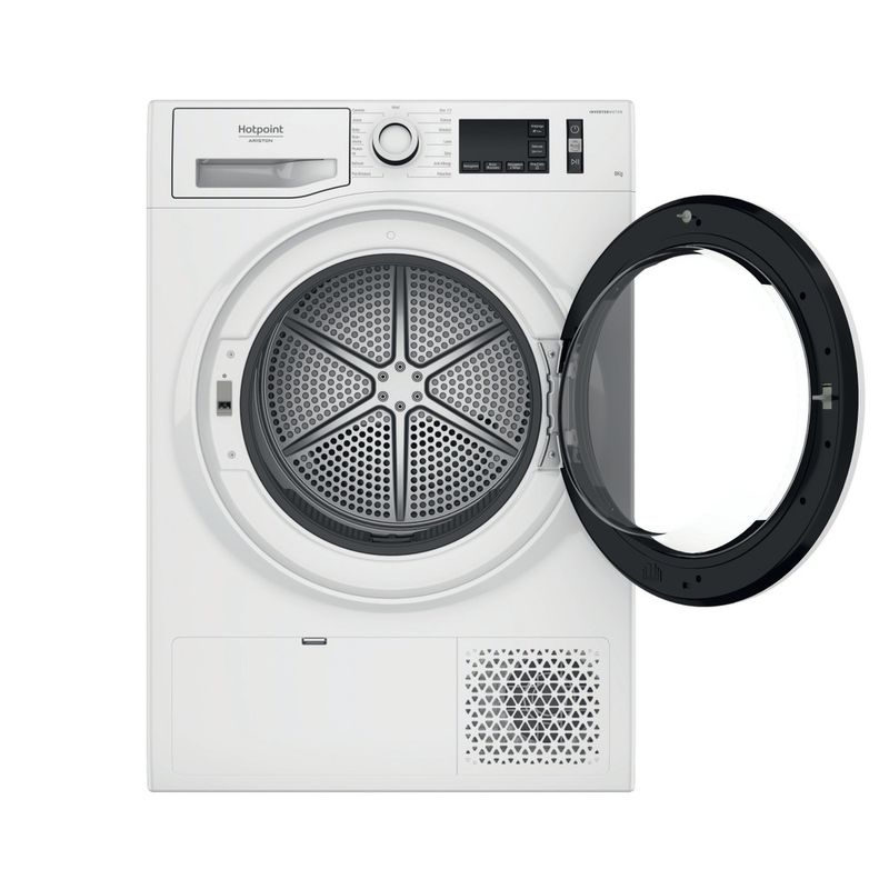 Hotpoint_Ariston Asciugabiancheria EU NTDG83 WK IT Bianco Frontal open