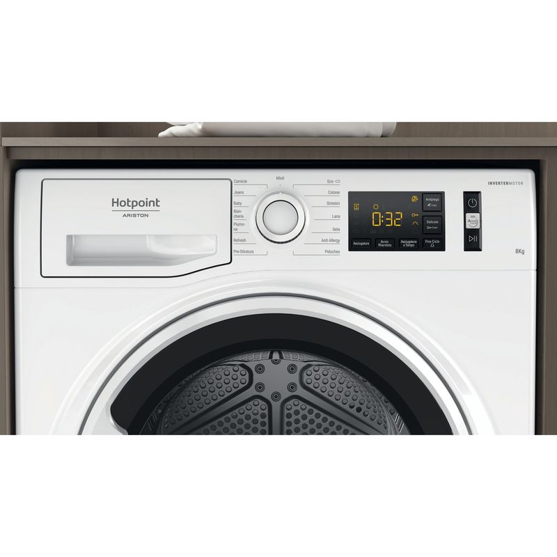 Hotpoint_Ariston Asciugabiancheria EU NTDG83 WK IT Bianco Control panel