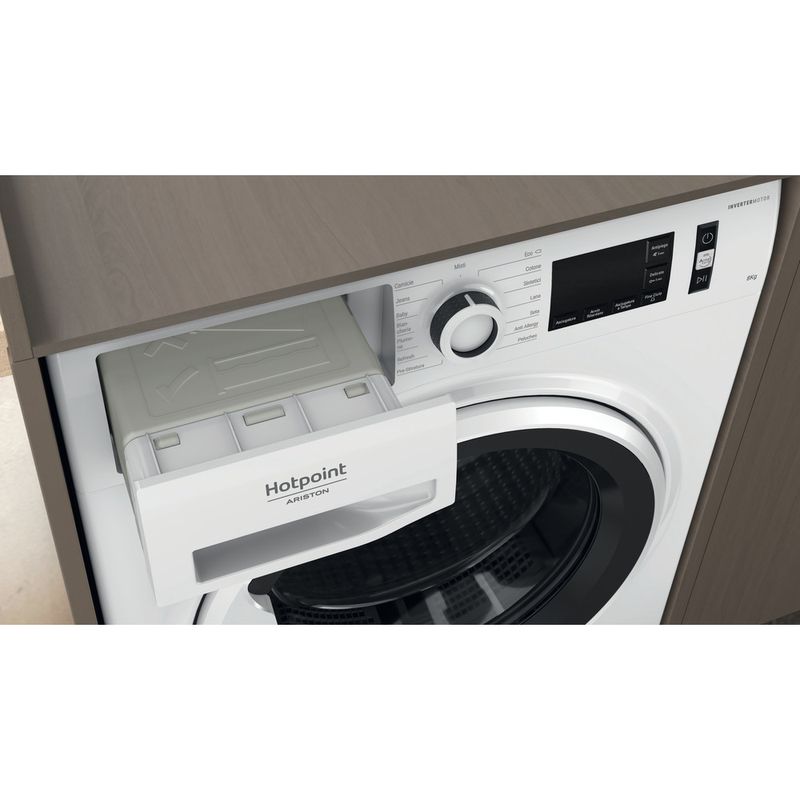 Hotpoint_Ariston Asciugabiancheria EU NTDG83 WK IT Bianco Drawer