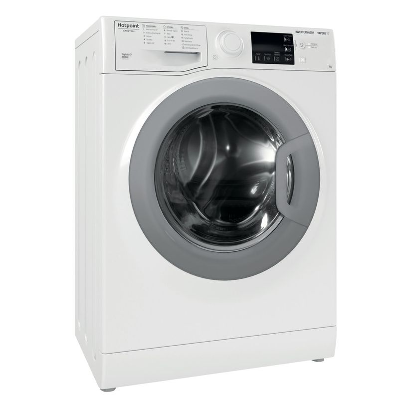 Hotpoint_Ariston Lavabiancheria Libera installazione EU RSSG 725 S IT Bianco Carica frontale B Perspective