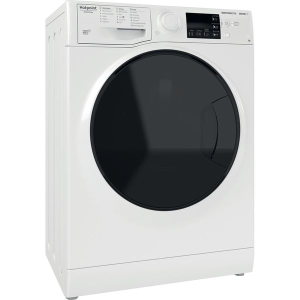 Hotpoint_Ariston Lavabiancheria Libera installazione RSSG 725 D IT Bianco Carica frontale B Perspective