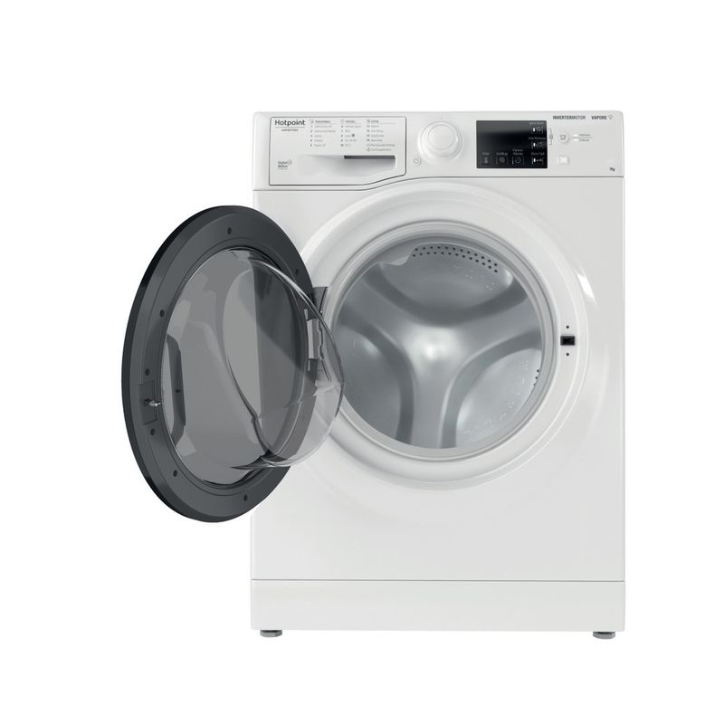 Hotpoint_Ariston Lavabiancheria Libera installazione RSSG 725 D IT Bianco Carica frontale B Frontal open