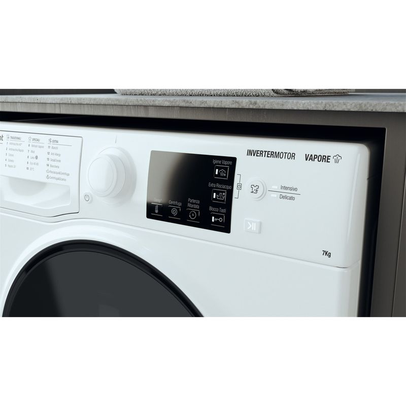 Hotpoint_Ariston Lavabiancheria Libera installazione RSSG 725 D IT Bianco Carica frontale B Lifestyle control panel