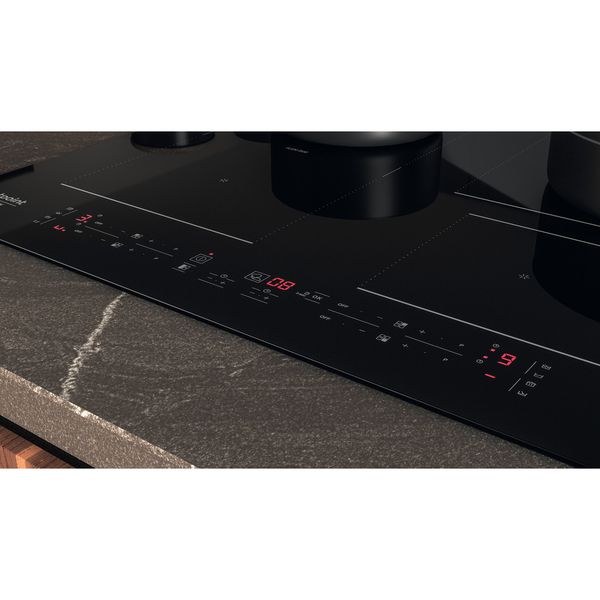 Hotpoint_Ariston Piano cottura HB 4860C CPNE Nero Induction vitroceramic Control panel