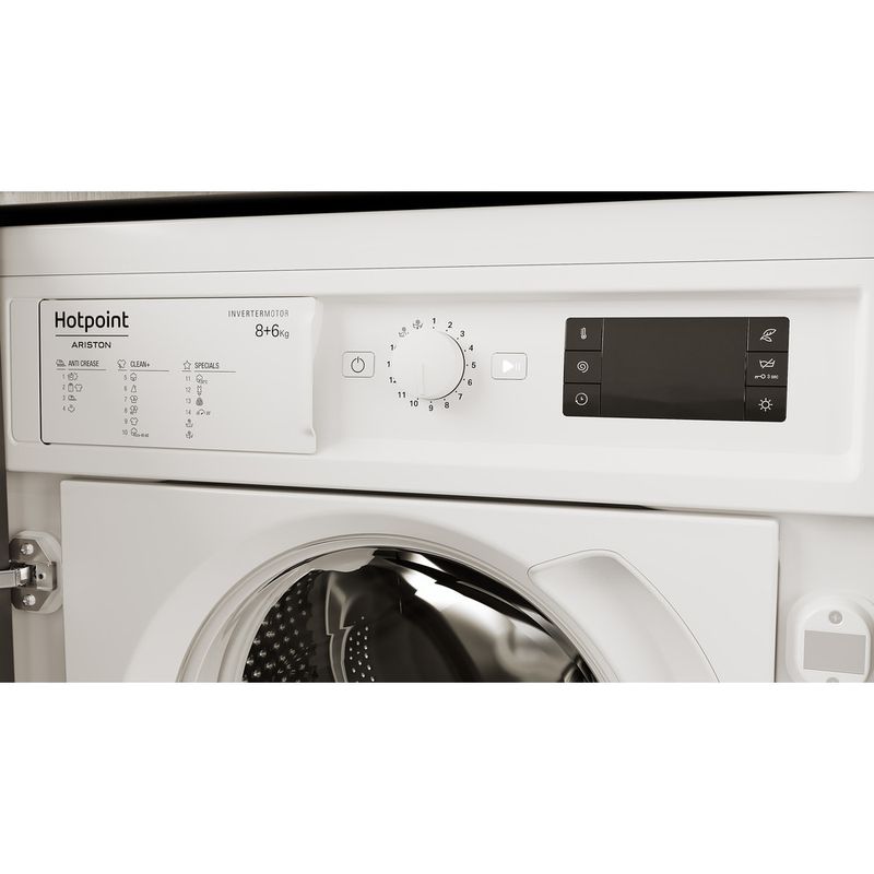 Hotpoint_Ariston Lavasciugabiancheria Da incasso BI WDHG 861485 EU Bianco Carica frontale Lifestyle control panel