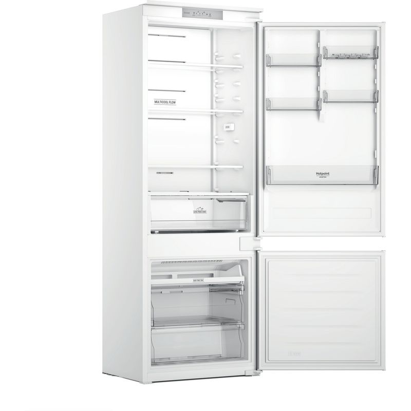 Hotpoint_Ariston Combinazione Frigorifero/Congelatore Da incasso HA SP70 T111 Bianco 2 porte Perspective open